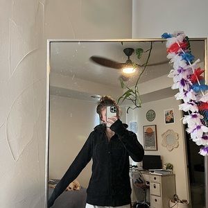 Black Lululemon Scuba Zip Up Hoodie